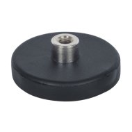 Suki korongmágnes menetes furattal 31mm, neodímium gumibevonatos