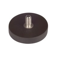 Suki korongmágnes 31mm menetes szárral gumibevonatos neodímium