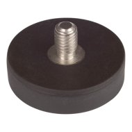 Suki korongmágnes 25mm menetes szárral, gumibevonatos neodímium