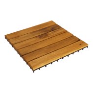 Kültéri járólap 5x30x30cm 0,81m2 9 darab/csomag 6 léc Akácfa