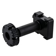 Suki állítható bútorlába 90-120mm, műanyag, fekete