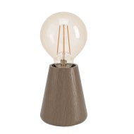 Eglo ASBY asztali lámpa E27 40W IP20 10x8,5cm fa-sötétbarna
