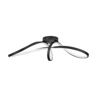 Eglo CALAROSSA-Z LED mennyezeti lámpa 22W 2500lm 2700-6500K IP20 RGB 75x23cm fekete