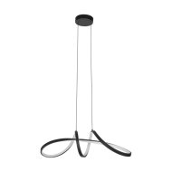 Eglo CALAROSSA-Z LED függeszték 22W 2500lm 2700-6500K IP20 RGB 75x23x110cm fekete-fehér