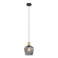 Eglo EMPOLI függeszték E27 40W IP20 110x20cm fekete-réz