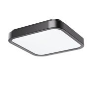 Rábalux Samira Kültéri Mennyezeti Lámpa 48W 3100lm 4000K IP44 42x42cm Fekete