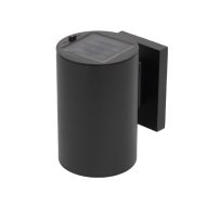 Home Szolár Led Fali Lámpa Ip44 Meleg Fehér 12x11cm Fekete
