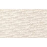 Cersanit Sofi Fali Csempe 25X40cm, 1,2m2/csomag, Strukturált, Krém, Fényes