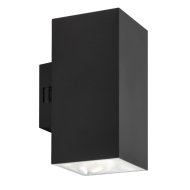 Rábalux Urfa Kültéri Fali Lámpa Led 18W 1800lm 2700-4000-6500K Ip65 16X7,5X10cm Fekete