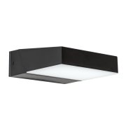 Rábalux Laxa Kültéri Fali Lámpa Led 14W 1400lm 3000K Ip54 18X6cm Fekete