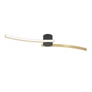 Eglo Aieta Led Mennyezeti Lámpa 15W 1450lm 4000K Ip20 73x12x8cm Fekete-Réz