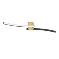 Eglo Aieta Led Mennyezeti Lámpa 15W 1450lm 4000K Ip20 73x12x8cm Réz-Fekete