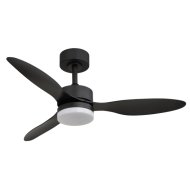 Globo mennyezeti ventilátor 20W 3 lapátos fekete