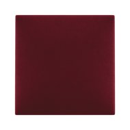 Mollis párnás falipanel 30x30cm szövet bordó