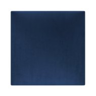Mollis párnás falipanel 30x30cm bársony sötétkék