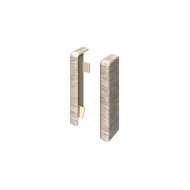 EGGER Végzáró bézs tölgy 2db/cs 6cm L679, L733