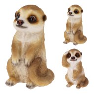 Dekor szurikáta 7x7x12,3cm 2-féle