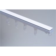 FEDECOR BASIC/DÁN KARNIS SZETT 250CM FEHÉR ALUMÍNIUM EGYSOROS