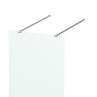 Sanotechnik Walk-in zuhanyfalhoz rögzítőszett króm, méretre vágható, maximum 120cm-ig