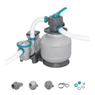 Bestway Flowclear homokszűrő 8 m3/h ChemConnect vegyszeradagolóval