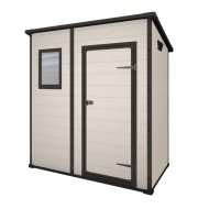 KETER SZERSZÁMOSHÁZ MŰANYAG MANOR PENT6X4 200,5X183,5X111CM BÉZS