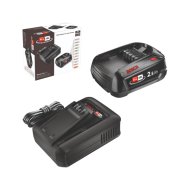 Bosch Starter szett 18V 2,5Ah akkumulátorral és 18V-44 töltővel