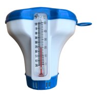 Mini úszó vegyszeradagoló hőmérővel 20g
