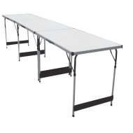 TÖBBFUNKCIÓS ASZTAL 3DB/CSOMAG 100X60CM MŰANYAG ÁLLÍTHATÓ LÁBBAL