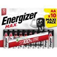 Energizer Max AA B10 10db/cs alkáli ceruza elem