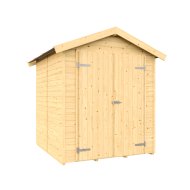 SZERSZÁMTÁROLÓ FAHÁZ PADLÓVAL OSB TETŐVEL 170X180X1,35 CM NATÚR LUCFENYŐ