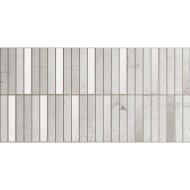 Domino Linea Geo 29,8x59,8cm fehér fényes dekorcsempe