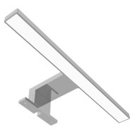 Avide LED tükörvilágító lámpa szögletes króm műanyag 300mm NW 5W IP44
