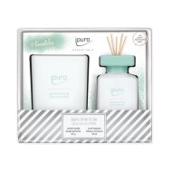 Ipuro szobaillatosító gyertyával essentials &quot;time to be&quot; 50ml/125g