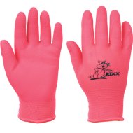 Lollipop 4-es latex tenyerű pink kerti kesztyű