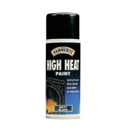 Hammerite 400 ml hőálló matt fekete spray
