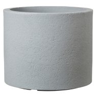 Riva Stony Grey 50cm szürke műanyag virágkaspó
