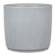 Linetto 30cm szürke műanyag kültéri kaspó