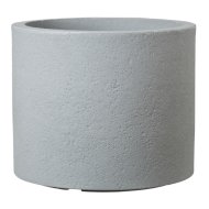 Riva Stony Grey 30cm szürke műanyag kültéri kaspó