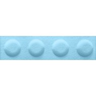 Filc 60x15cm világoskék építőkocka falpanel
