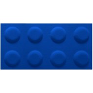 Filc 60x30cm kék építőkocka falpanel