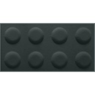 Filc 60x30cm grafit építőkocka falpanel