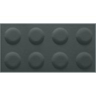 Filc 60x30cm szürke építőkocka falpanel