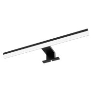 Avide 40cm 460lm IP44 szögletes fekete LED tükörmegvilágító lámpa