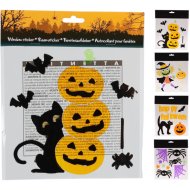 Halloween ablakmatrica 4-féle