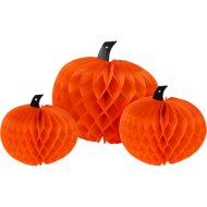 Halloween dekor szett 3 db-os, 2 féle méret: 2db:16x19cm, 1db:27x30cm