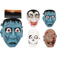 Halloween maszk 25x19,5cm 4-féle modell