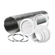 Vents légtechnikai bekötőszett 120mm páraelszívókhoz