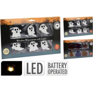 LED-es halloween ablakmatrica