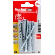 RÖGZÍTŐDÜBEL 8X80MM, 10DB (SX) (SK) + CSAVAR