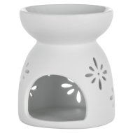 Home Decor Snowflakes porcelán 8x9 cm fehér aromalámpa